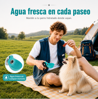 Botella Portatil Para Perros