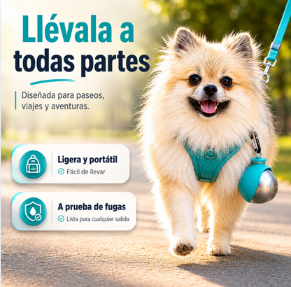 Botella Portatil Para Perros